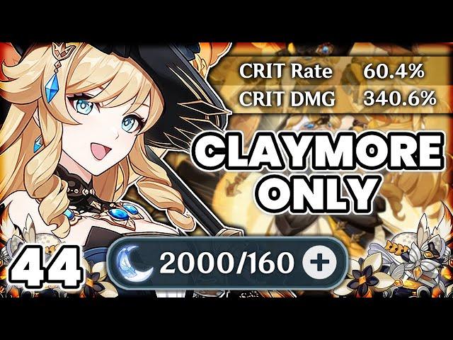 I Spent 2,000 Resin to make Navia 𝓑𝓮𝓪𝓾𝓽𝓲𝓯𝓾𝓵.. (Genshin Impact Claymores Only)