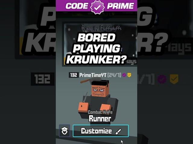 When Krunker Gets Boring.. Do this! #shorts