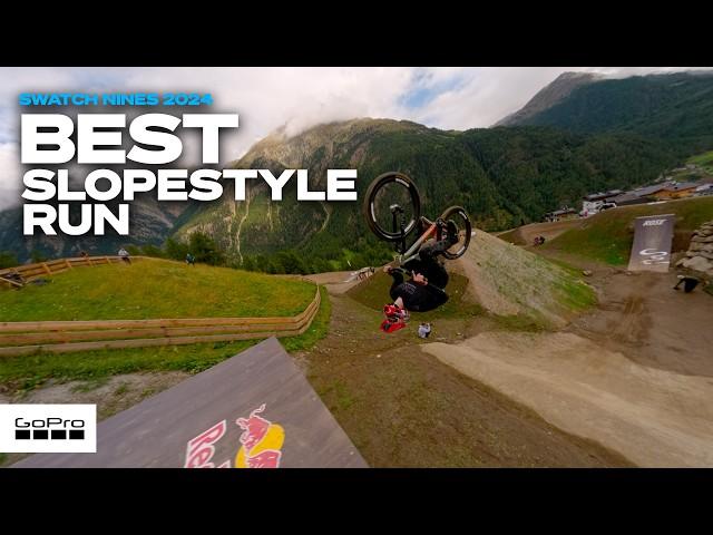 GoPro: Best Slopestyle Run! Tobey Miley destroys the Slopestyle Line at Swatch Nines 2024