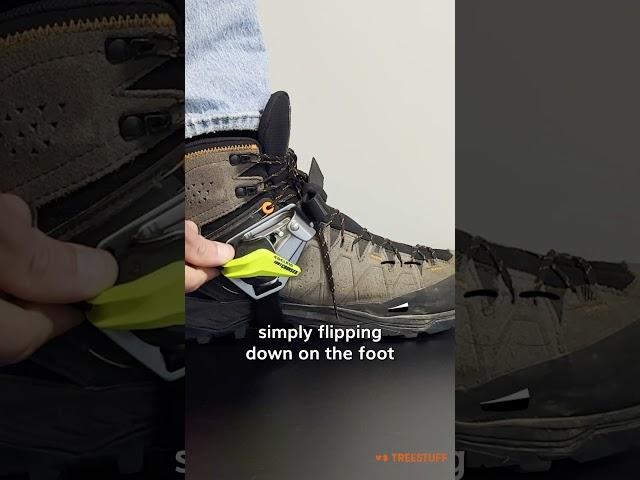 Edelrid Foot Cruiser - Nick's Foot's Review - TreeStuff #shorts