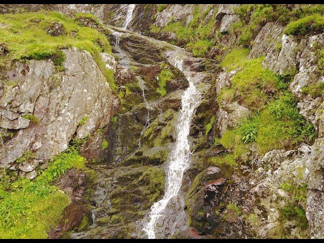 Lake District A Journey to England's Most Beautiful Region bird view ,air footage