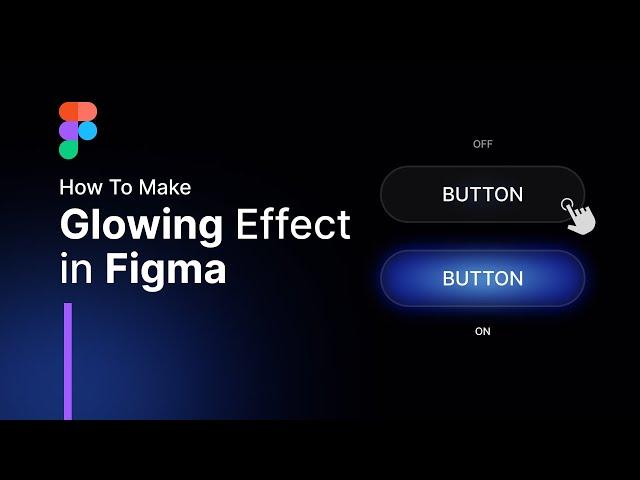 How To Make Glowing Effect in Figma | Figma Animation | @AnasGraphics