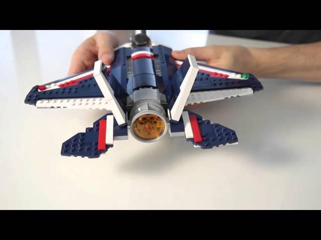 The Blue Power Jet - Ready for Lift Off! - LEGO Creator - Designer Video 31039