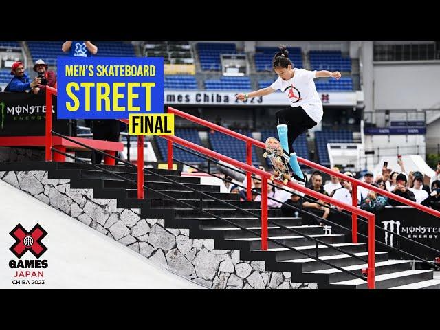 Men’s Skateboard Street: FULL COMPETITION | X Games Japan 2023