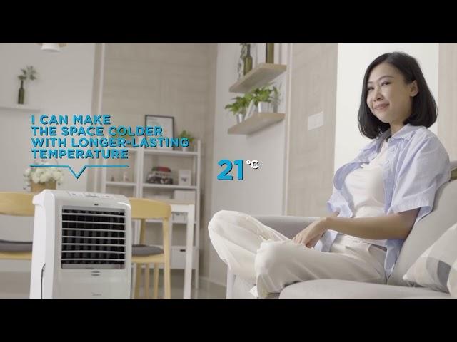 Midea MAC-215F 15L Ionizer Air Cooler With Remote Control