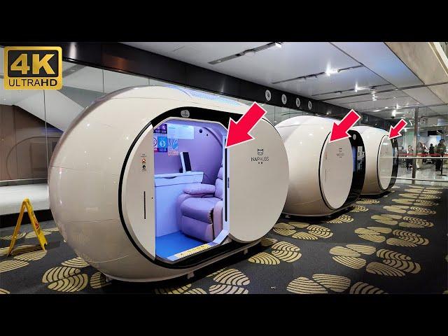 48 hours in Sleep Pods at an Airport in China