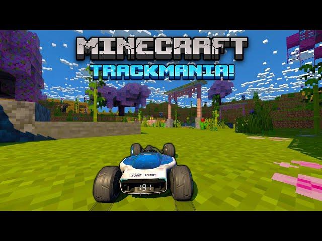 Wirtual Plays The Minecraft Campaign in Trackmania