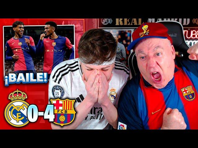 ¡BAILE! REAL MADRID 0-4 FC BARCELONA | EL CLÁSICO | LaLiga