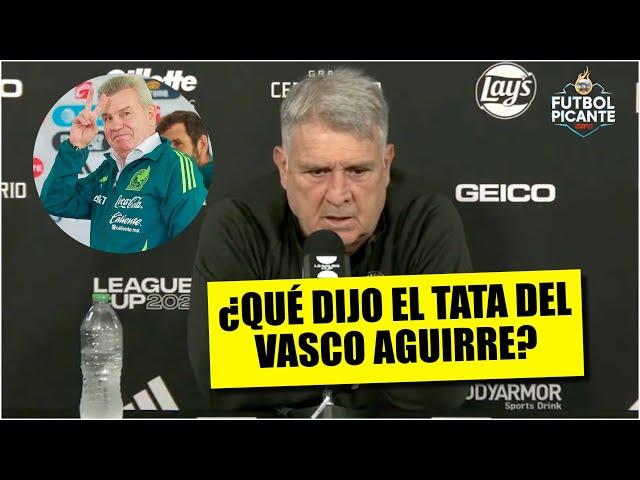 ¿LE TIRÓ MARTINO A MÉXICO? El ex DT de la Seleccion Mexicana sobre Javier Aguirre | Futbol Picante