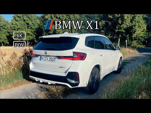 BMW X1 2023 early morning drive POV