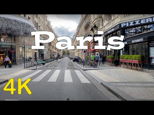 Paris France 4K Walking Tour 2024