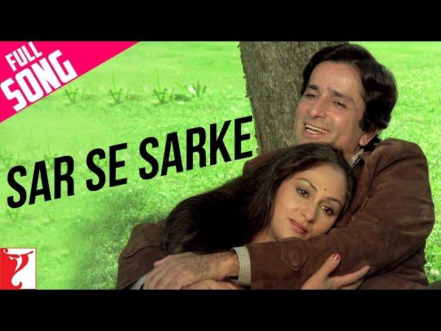 Sar Se Sarke | Full Song | Silsila | Shashi Kapoor, Jaya Bachchan | Kishore Kumar, Lata Mangeshkar