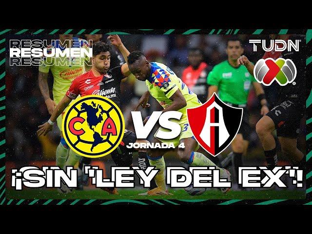 Resumen y goles | América vs Atlas | AP2023-J4 | Liga Mx | TUDN