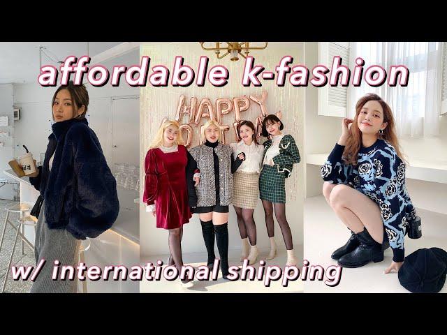 affordable korean fashion online stores (w/ international shipping!)