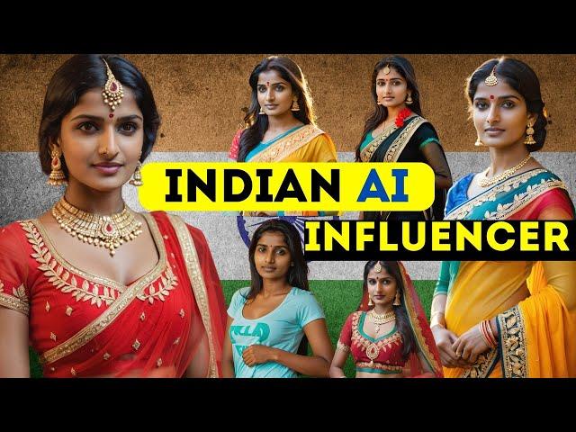 How I Created Realistic Indian AI Influencer Free | AI Instagram Model