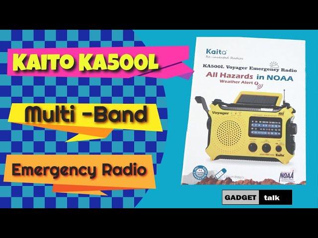 Kaito KA500L Emergency Radio