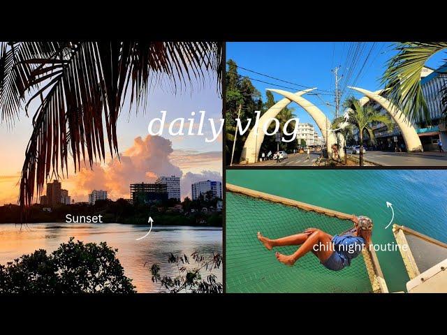 "Mombasa Beach Adventure: Sunset, Surf and Sunskissed Memories"