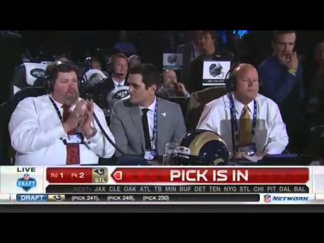 2014 nfl draft: Rams Select Greg Robinson