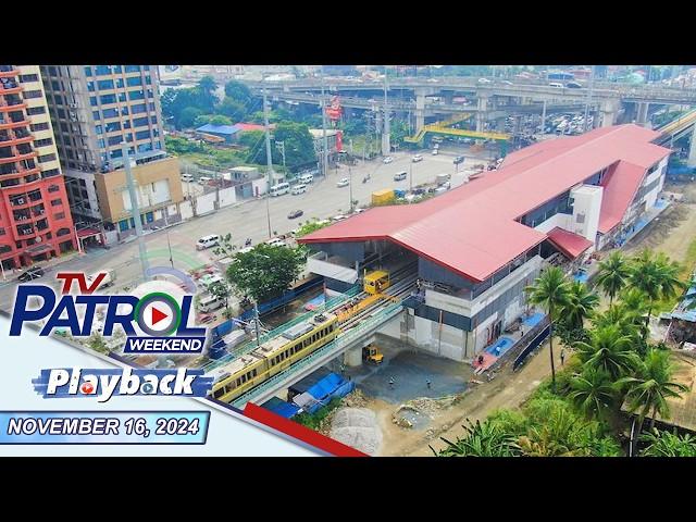 TV Patrol Weekend Playback | November 16, 2024