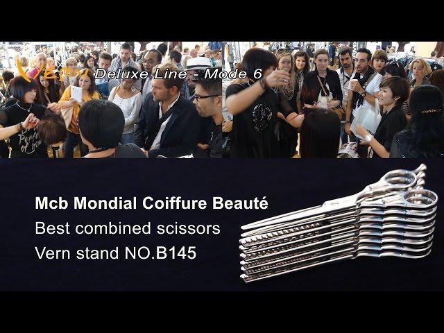 Mcb Mondial Coiffure Beauté 2022 Paris.The latest Vern Scissors-Deluxe Line(Stand NO.R70)