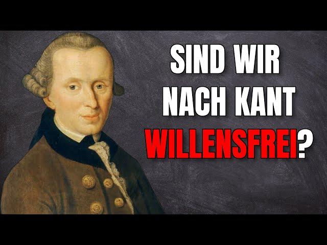 Willensfreiheit & Determinismus bei Kant verständlich erklärt! (Ethik-/Philosophie-Abitur)