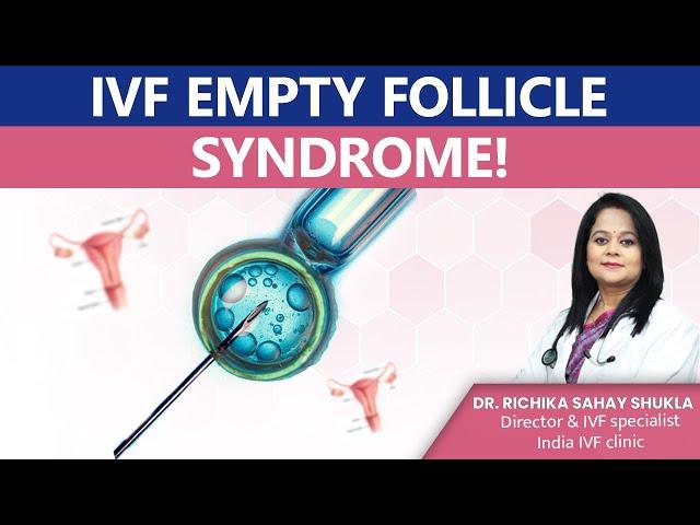 How to Treat Empty Follicle Syndrome | Dr. Richika Sahay Shukla | India IVF Clinic