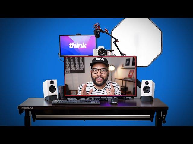 The Ultimate YouTube Studio Desk Setup! (This Took Me Years)