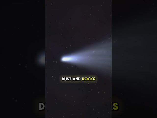 Comets are ball of ice and rocks melting in space