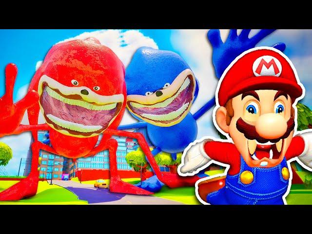 Mario Plays SHIN KNUCKLES VS SHIN SONIC MOD DLC UPDATE