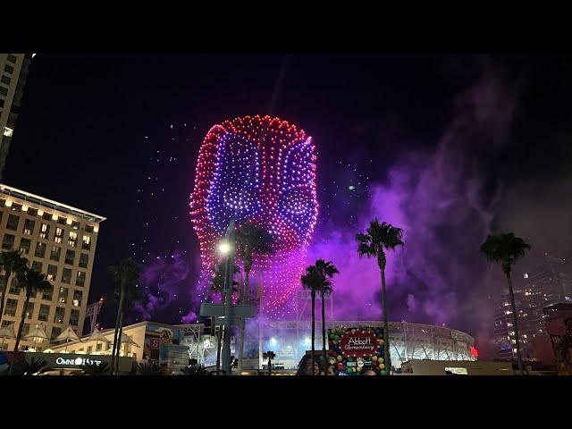 Deadpool and Wolverine Drone Show - San Diego Comic-Con