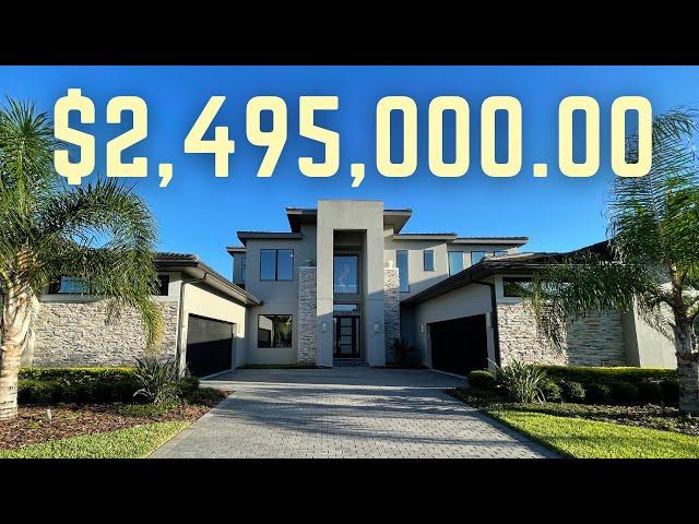 Touring a $2,495,000 Modern Luxury Lakefront Home | Luxury Homes