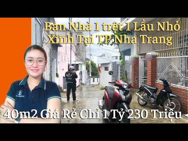 [Đã Bán Tập 140] Bán Nhà 1 Trệt 1 Lầu Nhỏ Xinh Trung Tâm TP Nha Trang Khánh Hòa Gía Rẻ