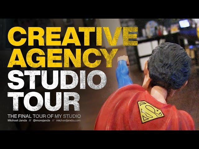 Studio Tour - Inside A Creative Agency | Tour To A Creative Agency | Michael Janda