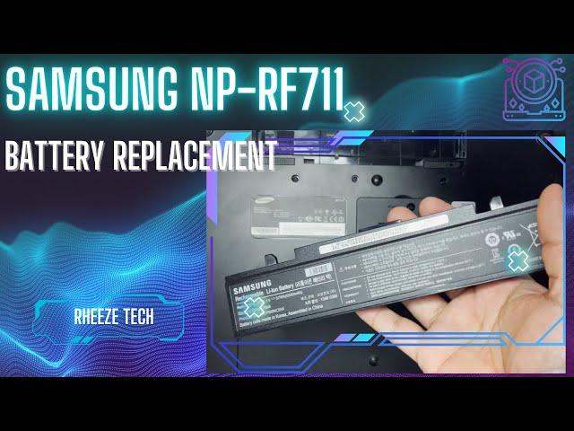 Samsung NP RF711 Battery Replacement (Fast & Easy!)