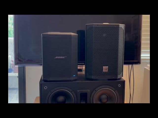 Part 2 Sound Demo Bose S1Pro vs EV Everse 8 Is the New Technology a Bose Killer? Surprising Results!