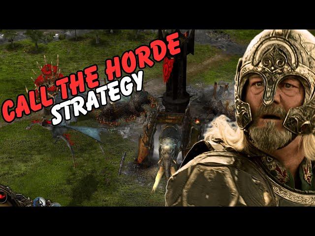 Call the horde incident! | The Battle for Middle-Earth 2.22