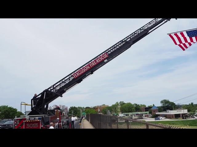 Firefighter Funeral Procession: Chris Moore