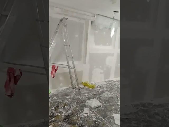 #how we can start gypsum cladding works.gypsum cielingworks.gypsum Partation works #dubai #home (1)
