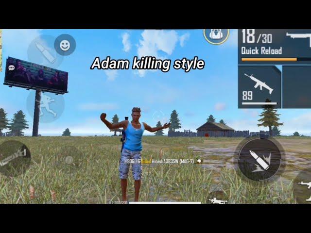 ADAM AFTER KILLING STYLE || ARK AADIL FF