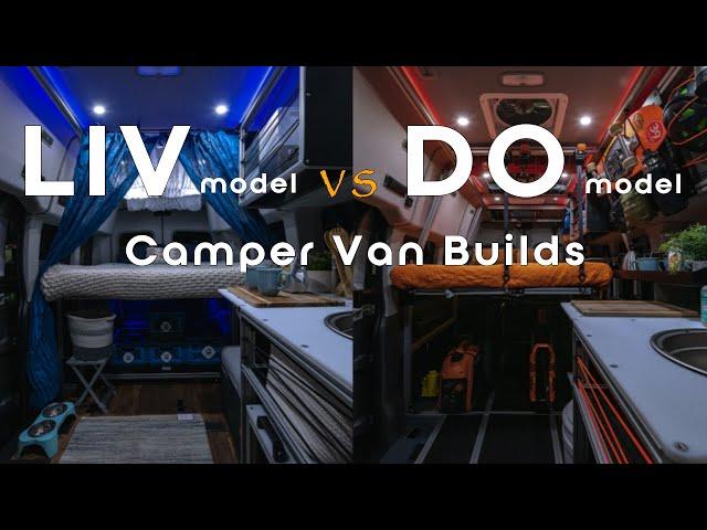 Camper van Conversion Comparison|LIV Model Vs Do Model