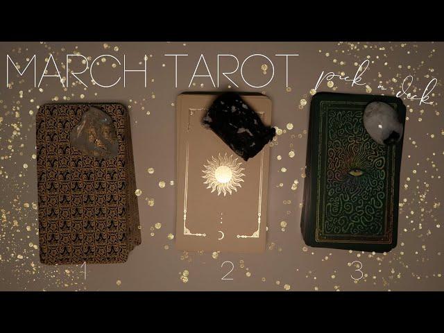 march tarot | pick a pile