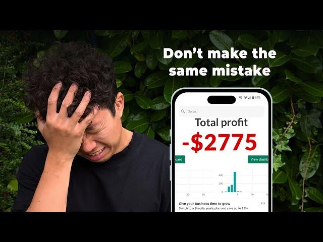 Top 5 Mistakes Beginner Dropshippers Make (Shopify)