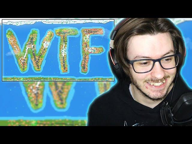 Daxellz Reacts to GrayStillPlays I Built a World that Fights Constant Extinction - Worldbox