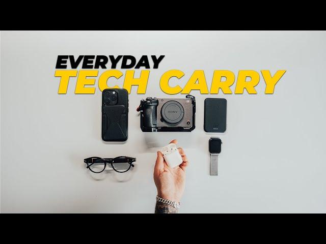 My Everyday Tech Carry 2024 | Lightweight EDITION!