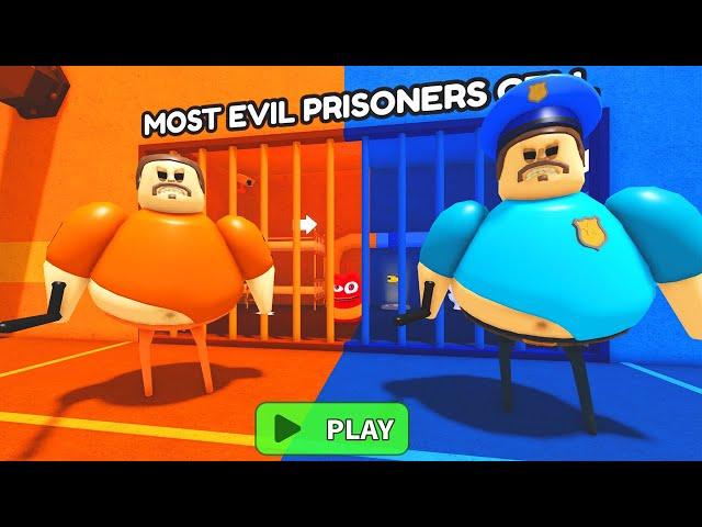 BARRY PRISONER VS BARRY POLICEMAN - Walkthrough Full Gameplay #obby #roblox