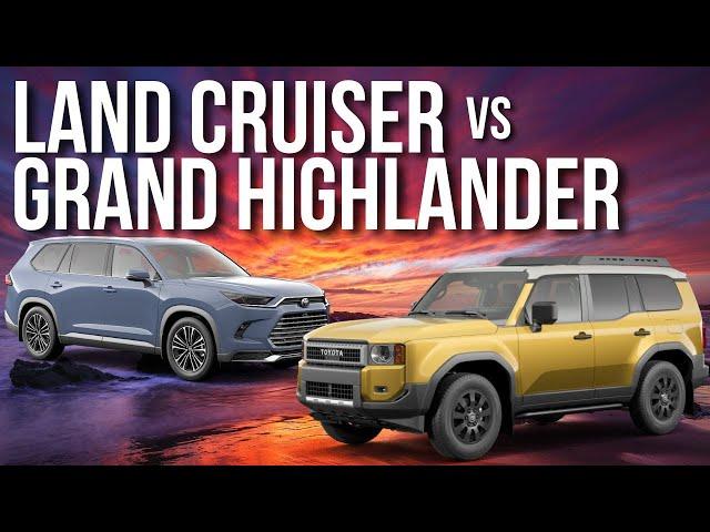 TOYOTA LAND CRUISER vs GRAND HIGHLANDER // WHICH IS BETTER // ENGINEER'S FULL REVIEW