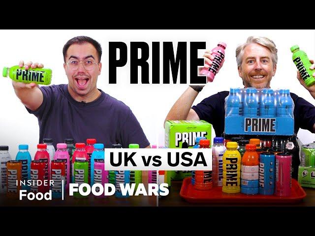 US vs UK Prime | Food Wars | Insider Food