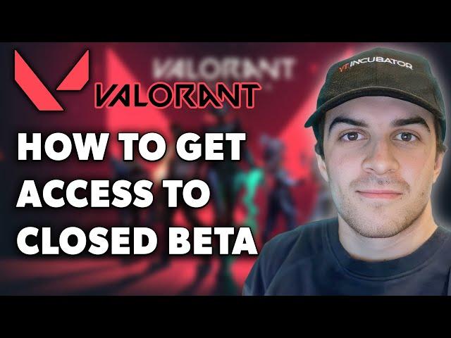 How To Get Access To Valorant PS5/XBOX Closed Beta (Full Guide)