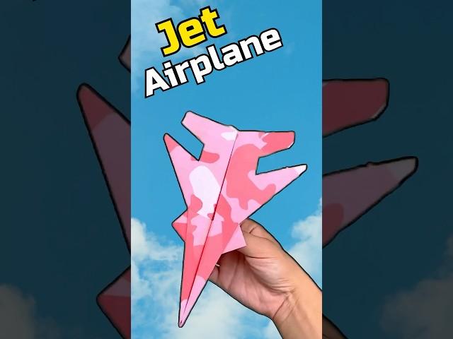 World Best  paper plane that's fly far | how to make a Paper airplane ️