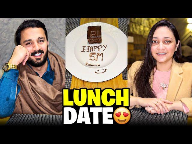 First Lunch Date after ShadiCongratulations 5M Rajab's Family